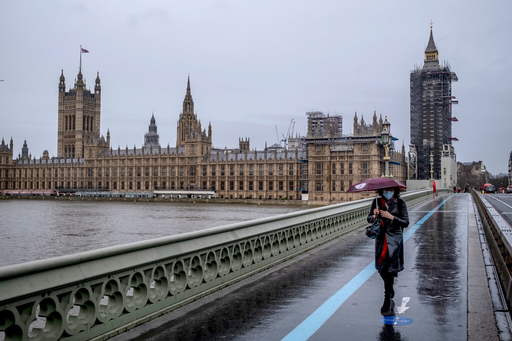 Prime Minster Boris Johnson announced a wholesale lockdown of London and southeast England on Saturday.Credit...Andrew Testa for The New York Times