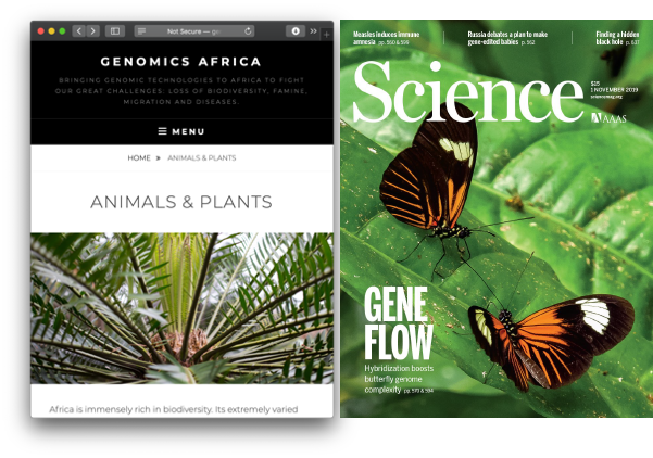 KRISP conservation genomics and Genomics Africa