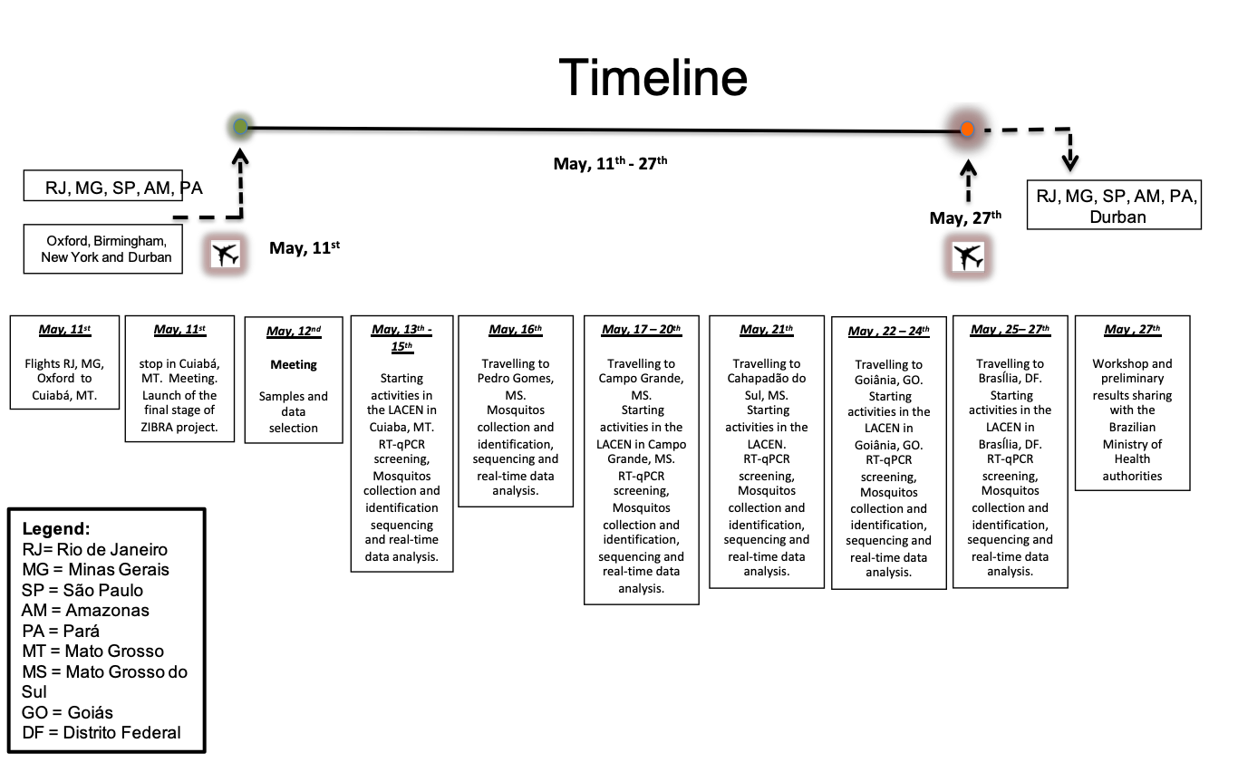 Zibra2 travel timeline