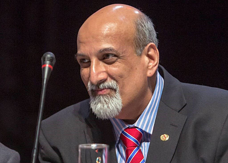 Professor Salim Abdool Karim  (AFP)